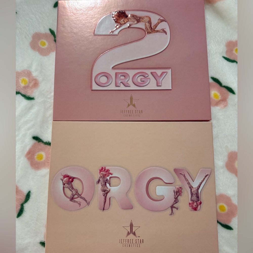Jeffree Star Orgy Collection in Pink and Cream